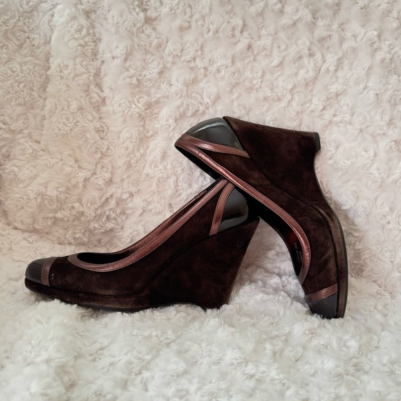 COACH NWT WEDGE HEELS Kerryann style - Picture 5 of 13